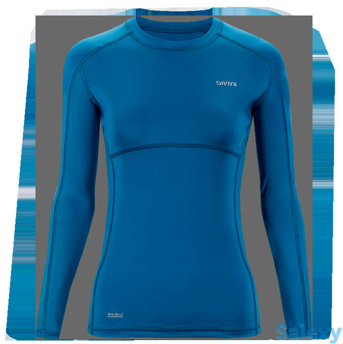 Термобелье майка сивера годобль д(ж) с длинными рукавами женская лагуна, фотография 1