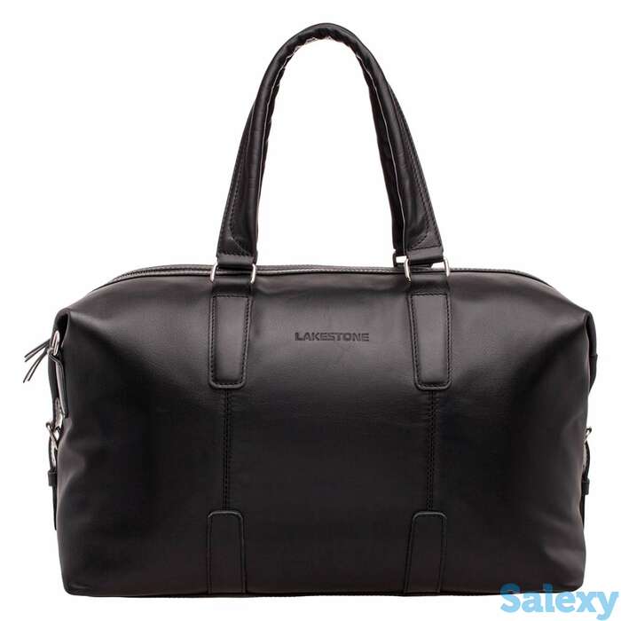 Кожаная дорожная сумка kennard black, фотография 1