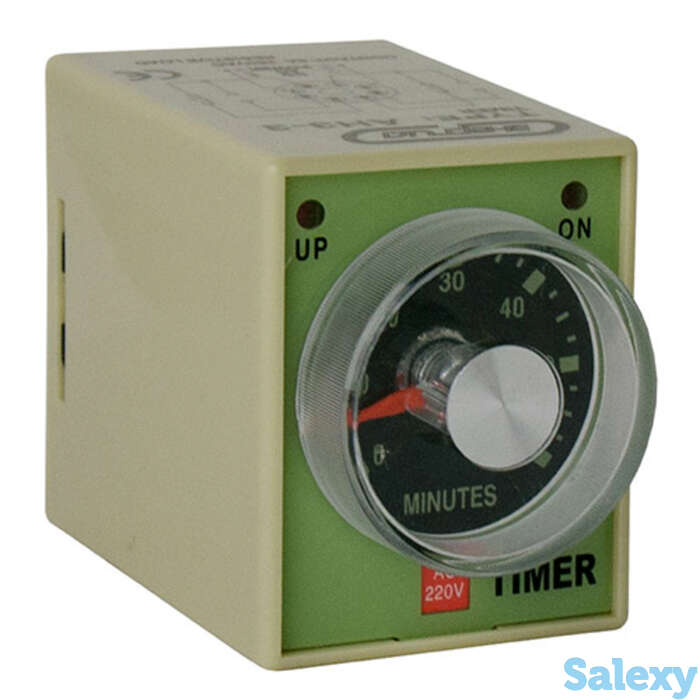 Pеле времени 220V AH3-3 (0 - 60 min) AC Энергия, фотография 1