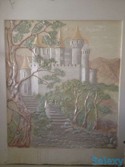 Барельефы, роспись стен, фотография 6