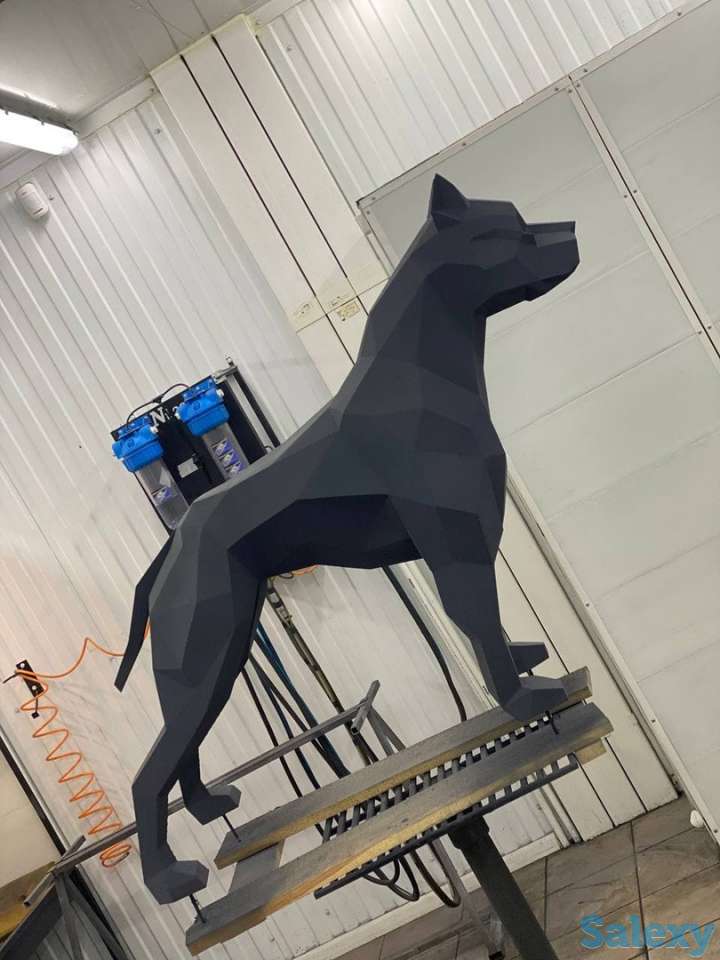 Полигональные фигуры из металла, готовые и на заказ., фотография 9