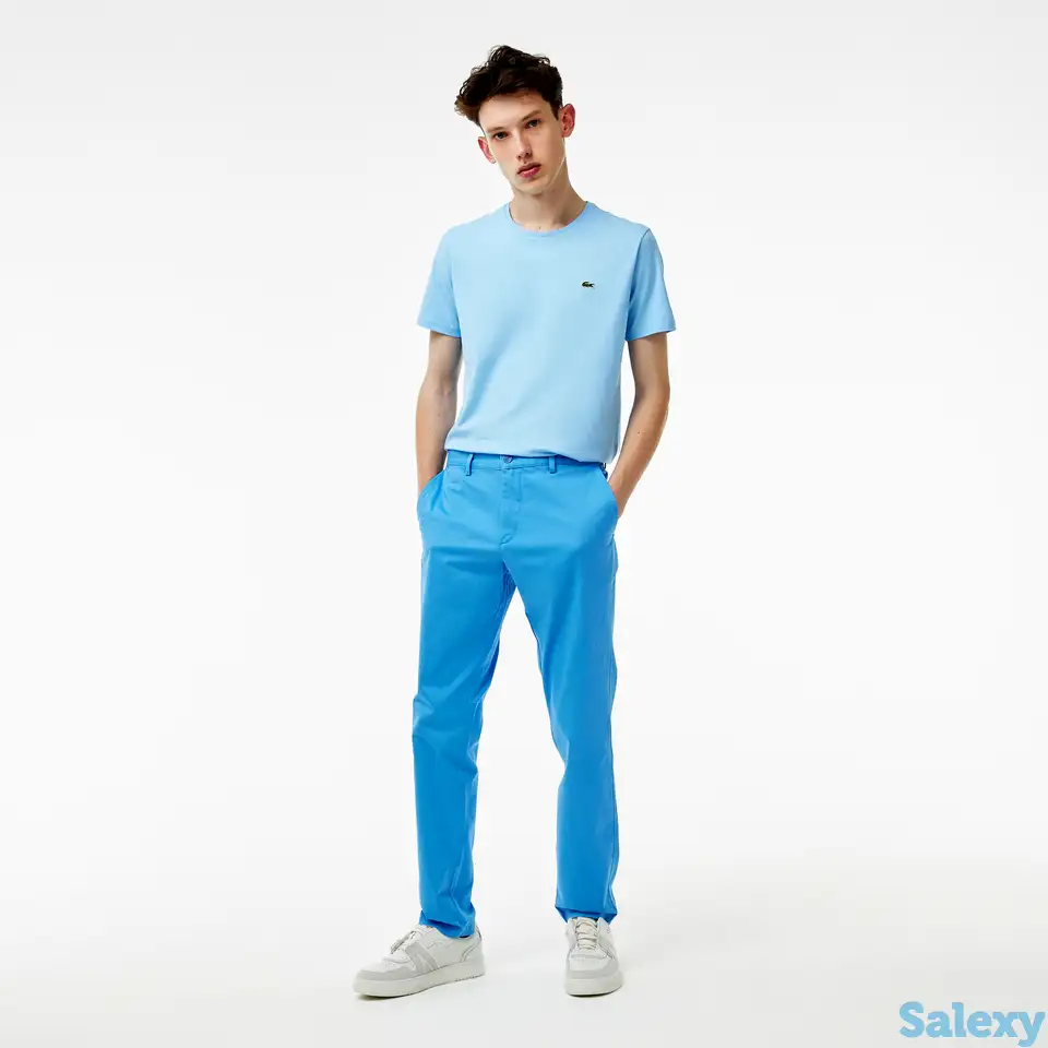 Мужские брюки lacoste slim fit, фотография 1