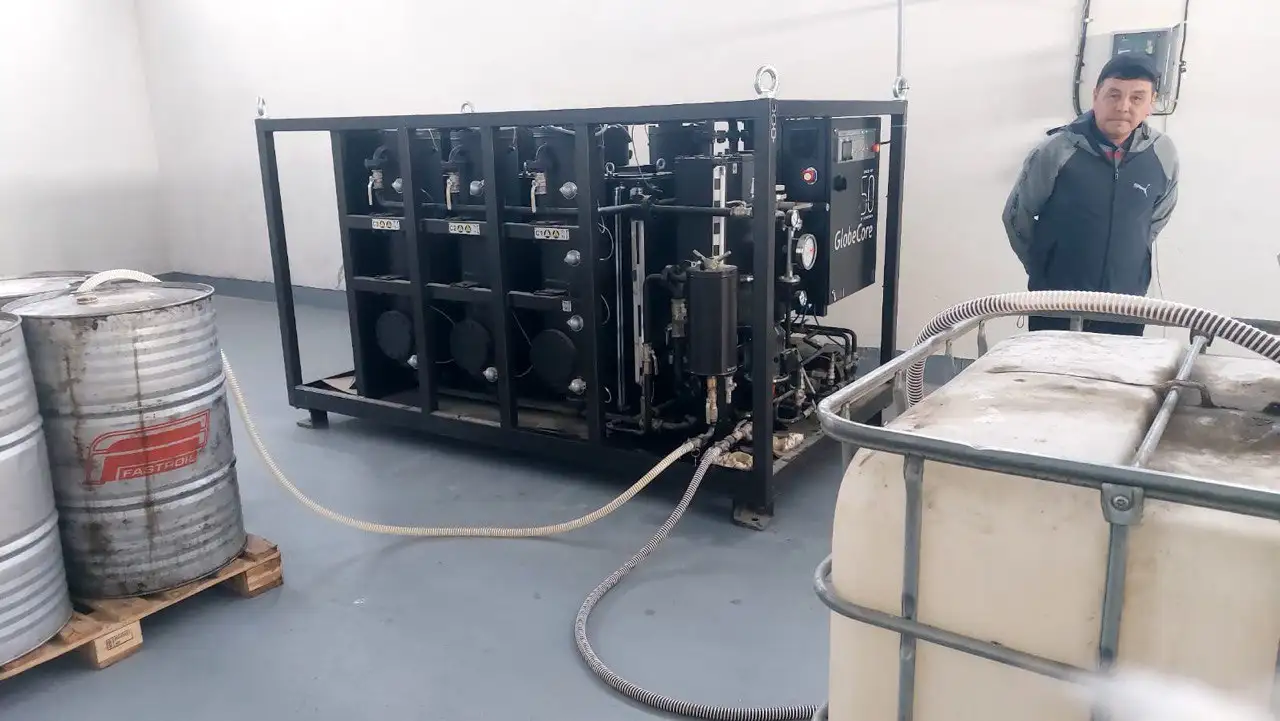 Оборудование для регенерации трансформаторных, турбинных, идустриальных, гидравлических и других  масел, осветление темн, фотография 13