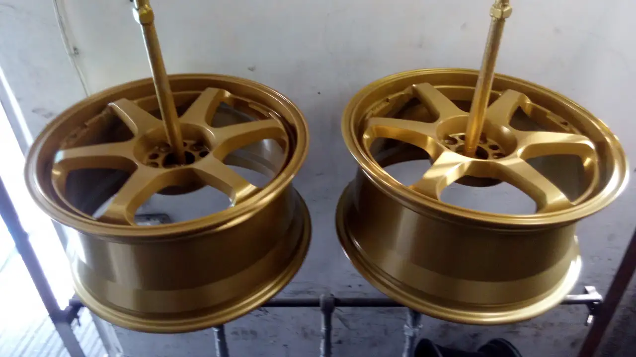 Покраска реставрация автодисков аргон прокатка, фотография 1