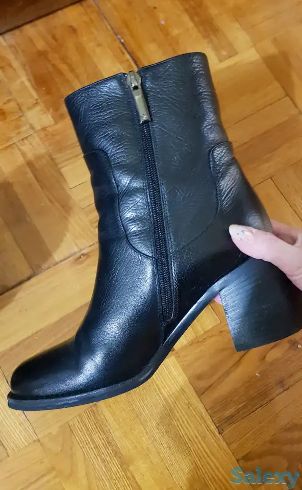 Кожаные полусапоги, фотография 6