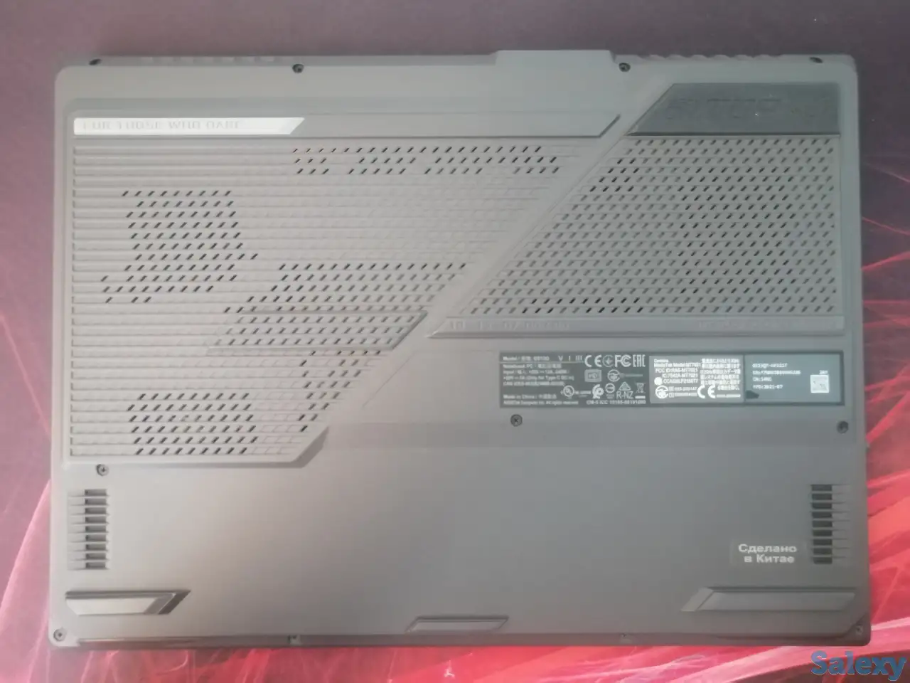 Asus ROG Strix G15 Ryzen 9 5900HX / 16ГБ / 512SSD / RTX3060 6ГБ / 15.6 / Win10 / (G513QM-HF321T), фотография 4