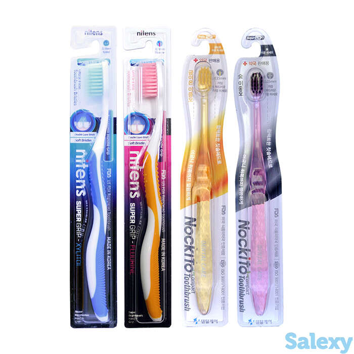 Набор зубных щёток co arang toothbrush set 1 (4 шт.), фотография 1