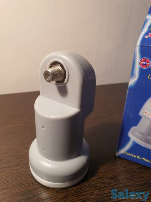 Спутниковая Lnb Ku Band 1 выход, конвертер,пушка на отау универсальная, фотография 1