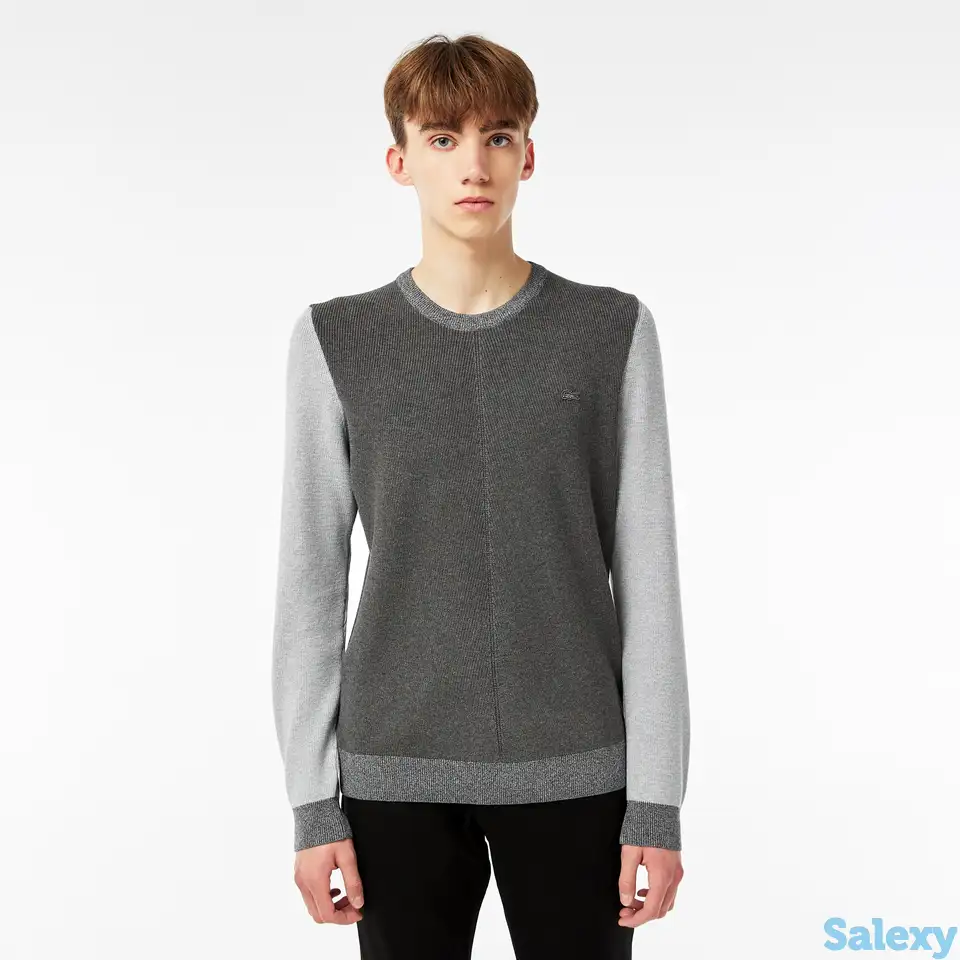 Мужской хлопковый свитер lacoste, фотография 1