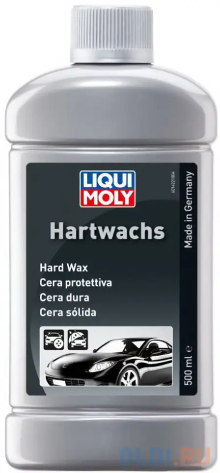 1422 liquimoly полироль д/новых поверхностей hart wachs (0,5л), фотография 1