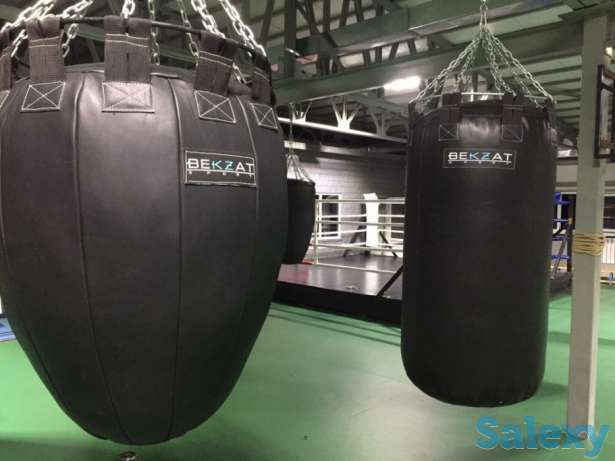 Производство кожаных мешков для спортивных залов, фотография 1