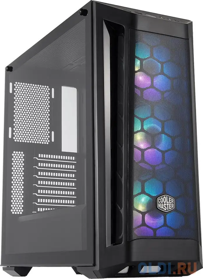Корпус e-atx cooler master masterbox mb511 rgb mesh без бп серебристый, фотография 1