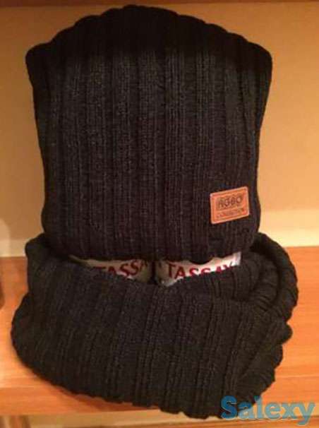 Шапка и шарф-снуд для подростка, фотография 1