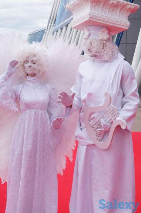 Живые статуи, фотография 1