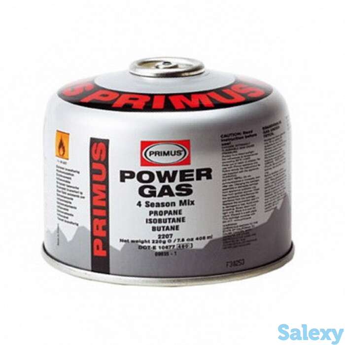 Картридж газовый primus power gaz 230g, фотография 1