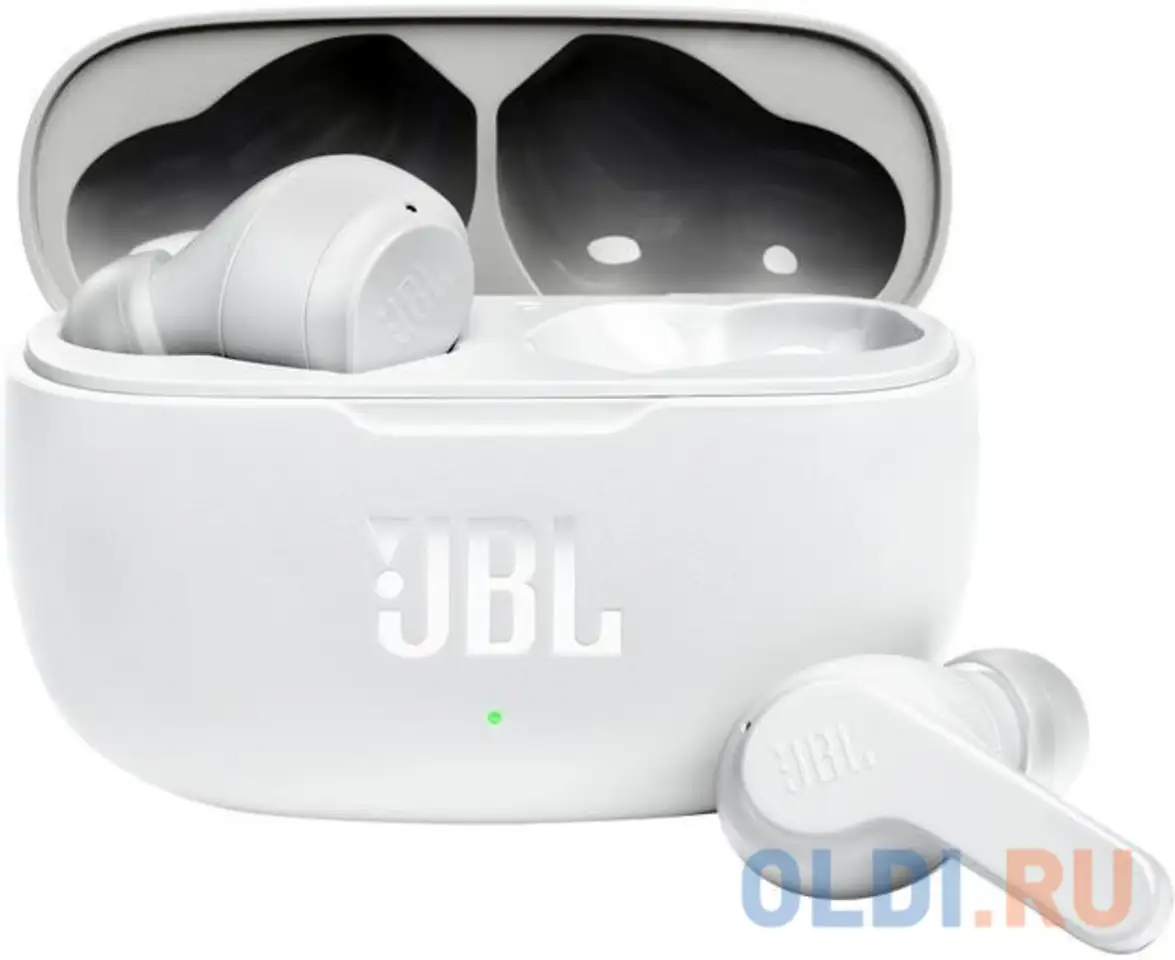 Гарнитура jbl wave 200 tws белый, фотография 1