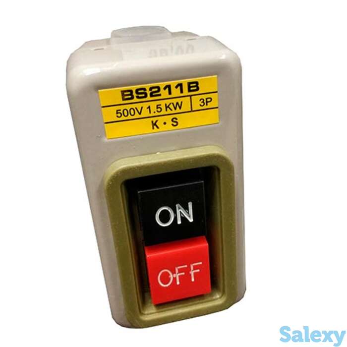 Пост кнопочный BS211B 3P 6A Энергия, 12 шт, фотография 1