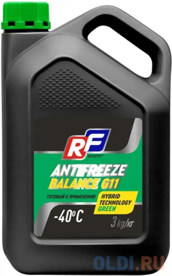 17462n ruseff антифриз antifreeze balance g11 40 (3кг), фотография 1