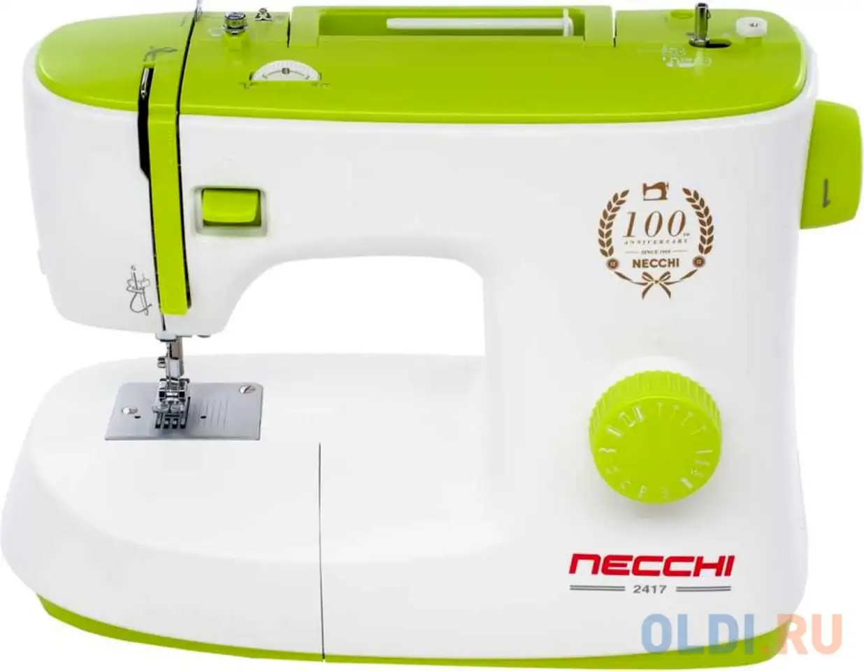 Швейная машина necchi 2417 белый, фотография 1