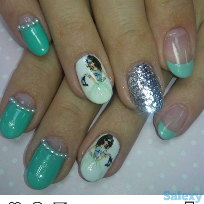 наращивание ногтей в Алматы, фотография 2