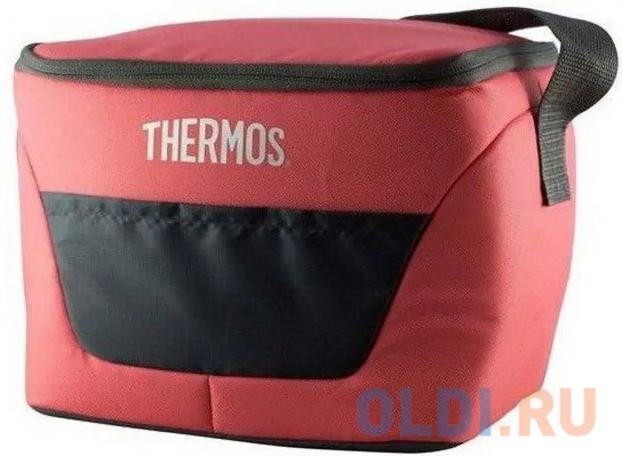 Сумка-термос thermos classic 9 can cooler 7л. розовый/черный (287403), фотография 1