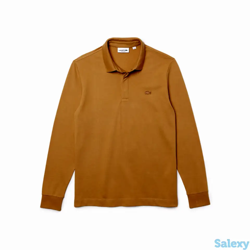 Мужское поло lacoste с длинными рукавами, фотография 1