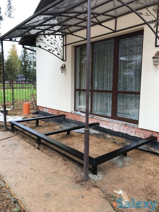 винтовые сваи , фундамент, фотография 2