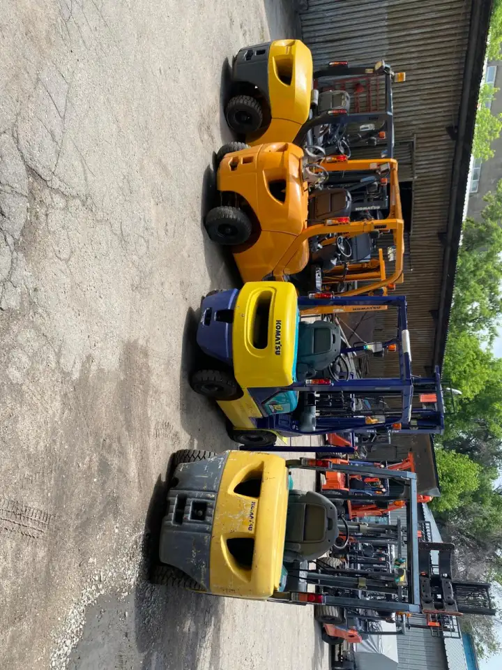Вилочные погрузчик. Komatsu из Японии, фотография 5