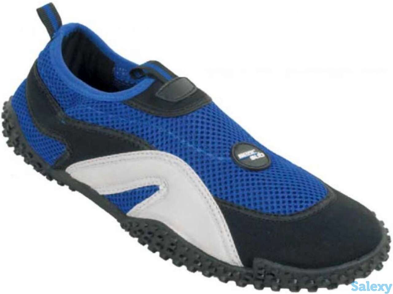 Тапочки haway plus неопреновые, синие/серые, фотография 1