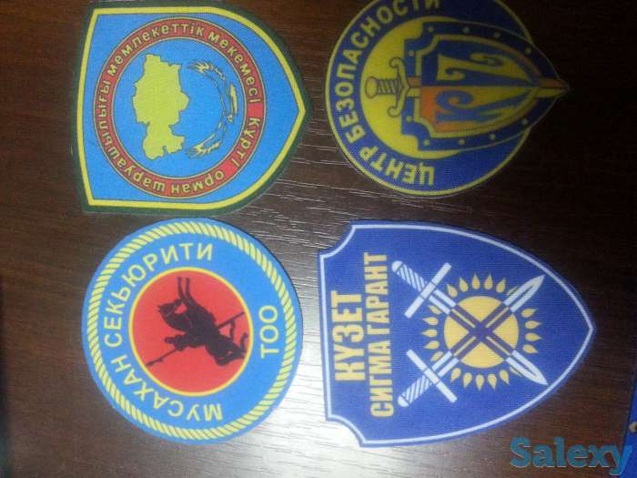 Шевроны, нашивки на одежду, изготовление  Алматы, фотография 1