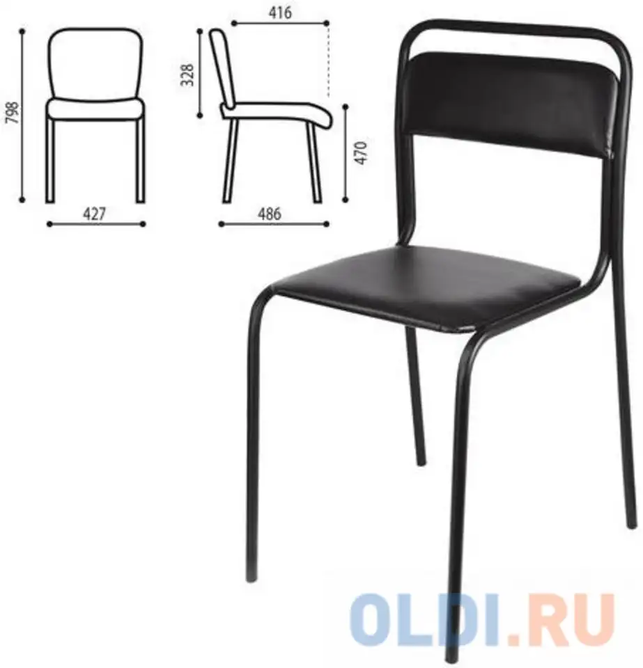 Стул для посетителей дебют 