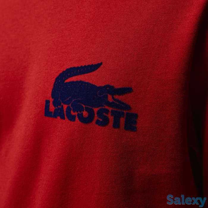Мужская толстовка lacoste из хлопкового флиса, фотография 4