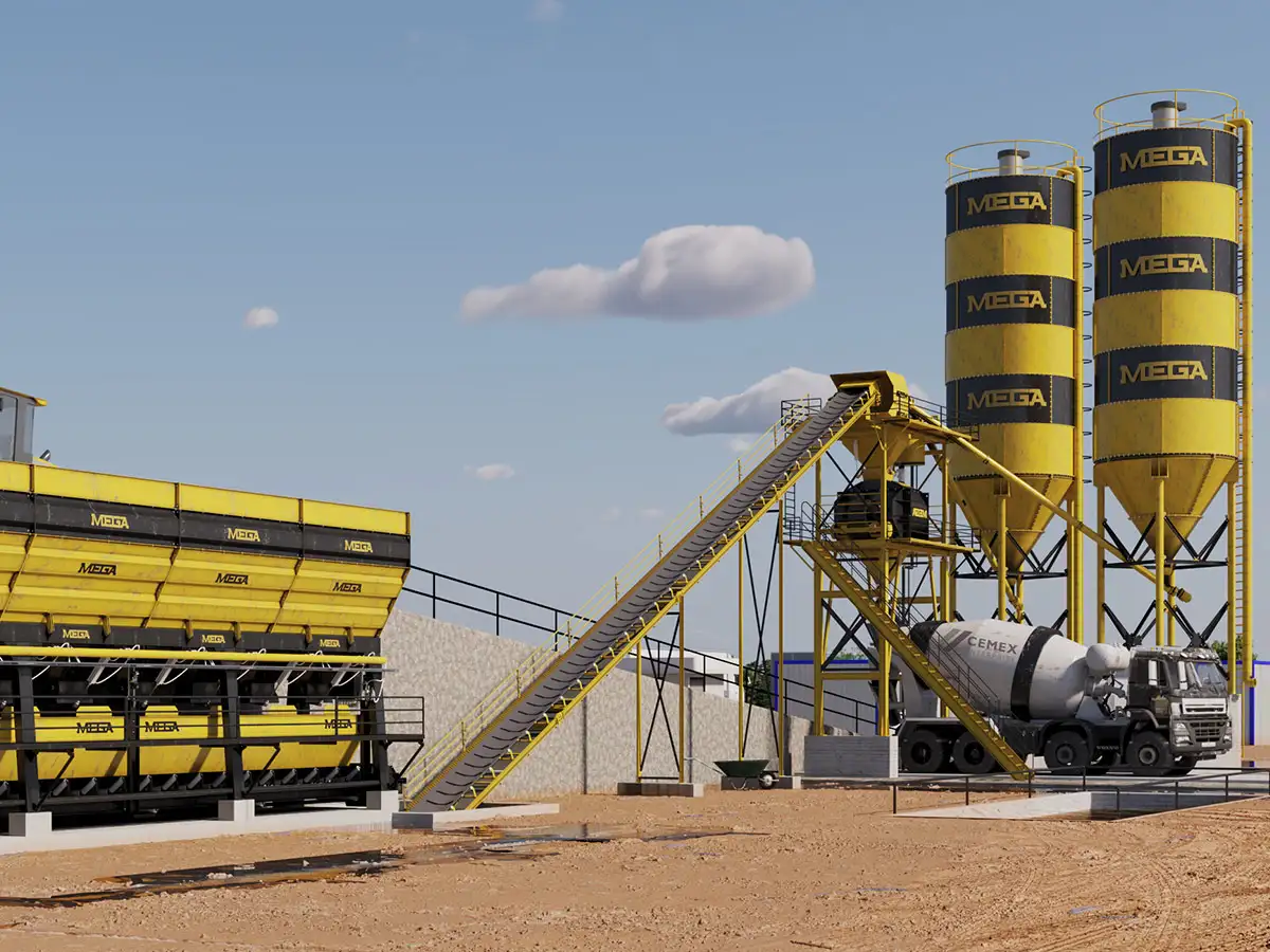 Бетонный завод объемом 90 м, фотография 3