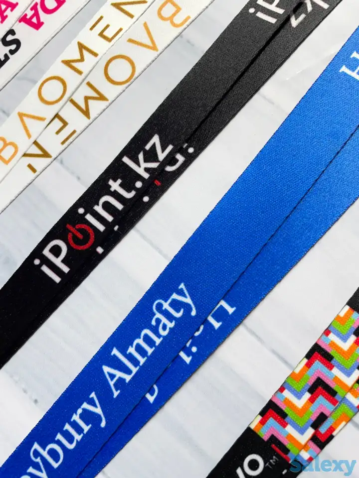 Ланьярды для бейджев с логотипом, фотография 2