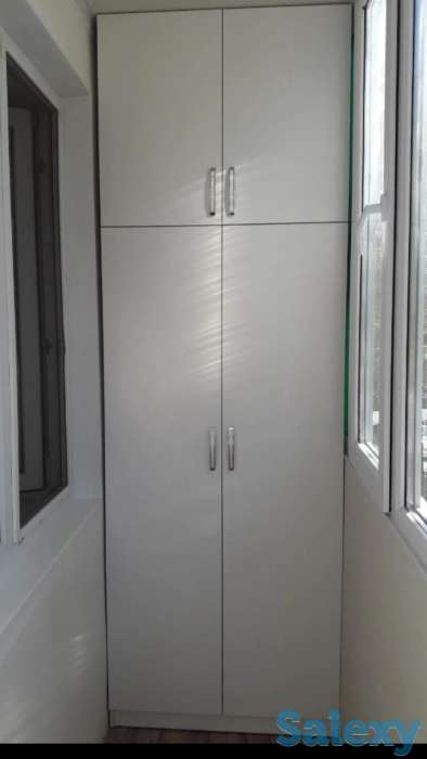Шкафы на лоджии и балконы, фотография 1