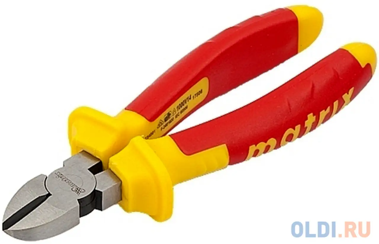 Бокорезы matrix 17506  insulated 160мм двухкомпонентные рукоятки professional, фотография 1