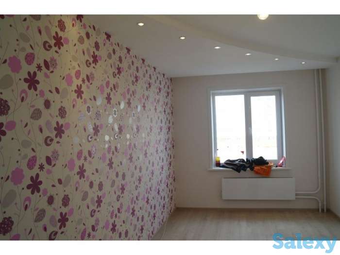 поклейка обоев, фотография 1