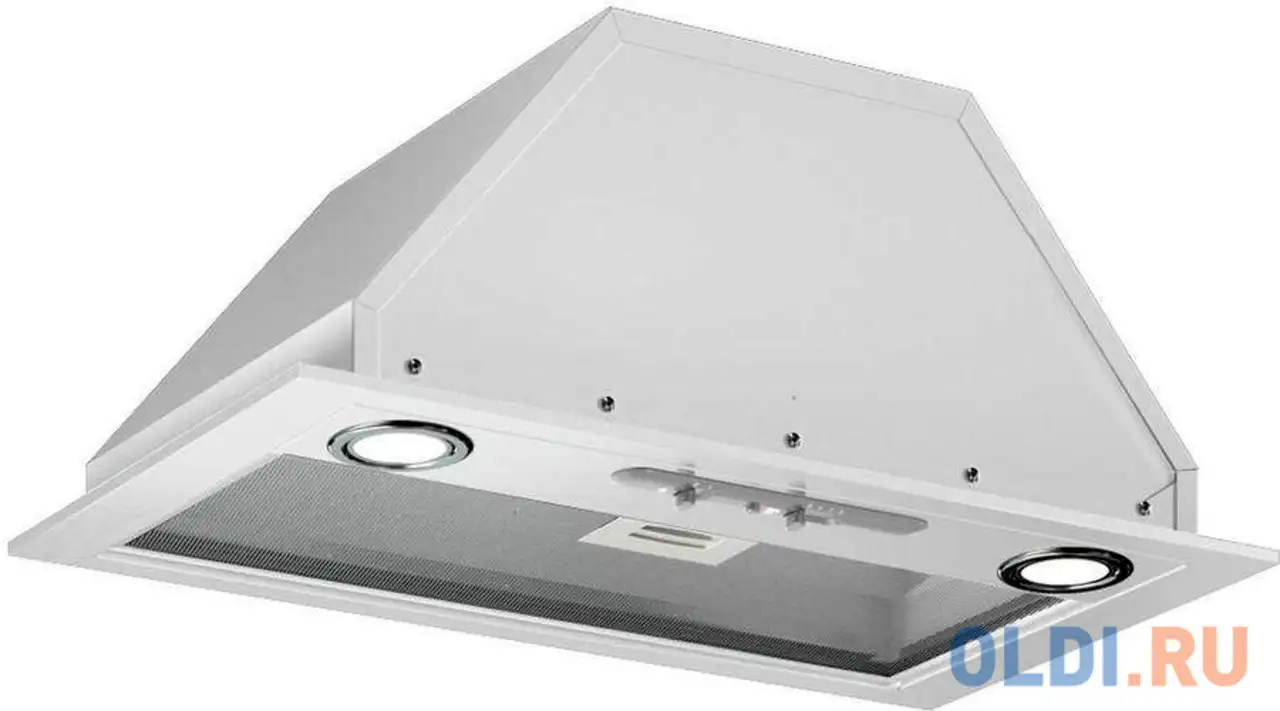 Вытяжка встраиваемая elikor 52п-400-п3д белый, фотография 1