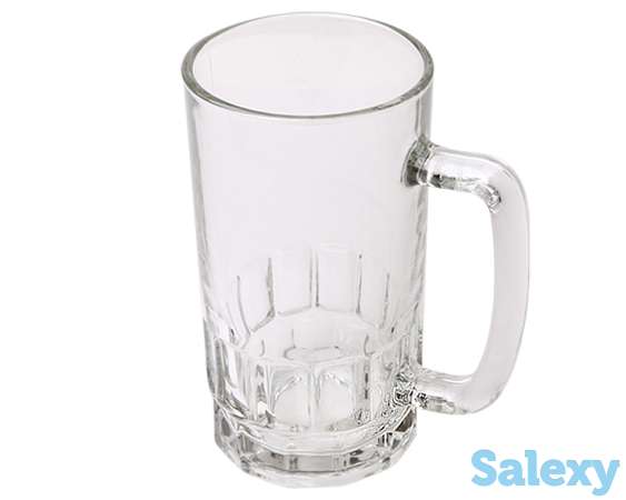 Кружки стеклянные пивные. Печать на стеклянных кружках пивных любого логотипа., фотография 1