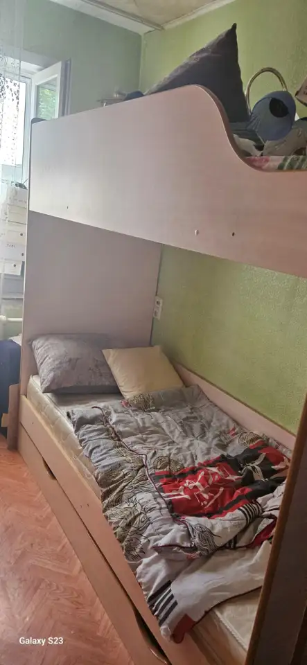Продам двухярусную кровать, фотография 1