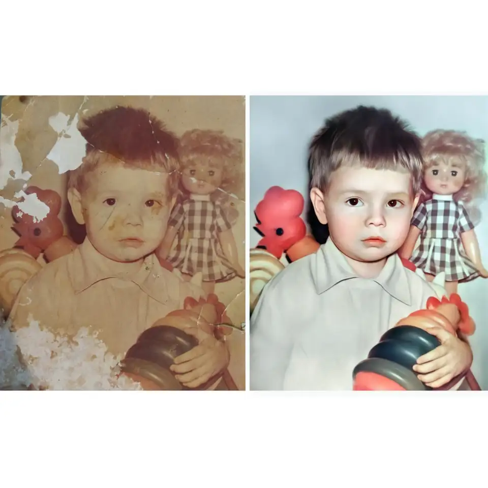 Реставрация фотографий, восстановление фото Павлодар, фотография 1