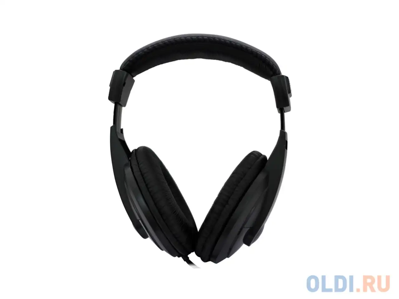 Наушники ritmix rh-524 black (дуговые закрытого типа), фотография 1