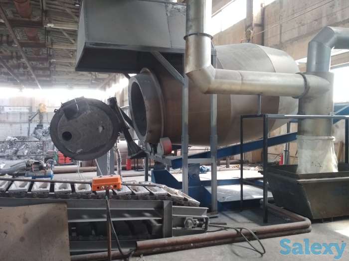 Печь металлургическая роторно-наклонная 0,3 - 7 тн, фотография 1