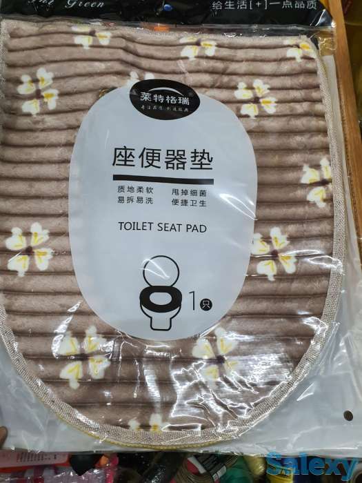 Мягкое Сидение для туалета, сиденье, сидушка для унитаза, коричневый цвет, фотография 1