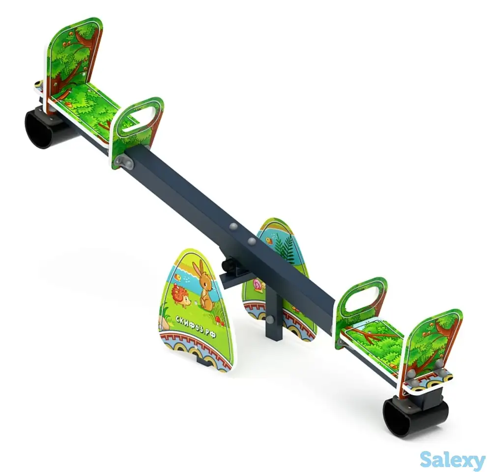 Качалка балансир со спинкой малый - ио 21.м.01.05-п.03, фотография 1