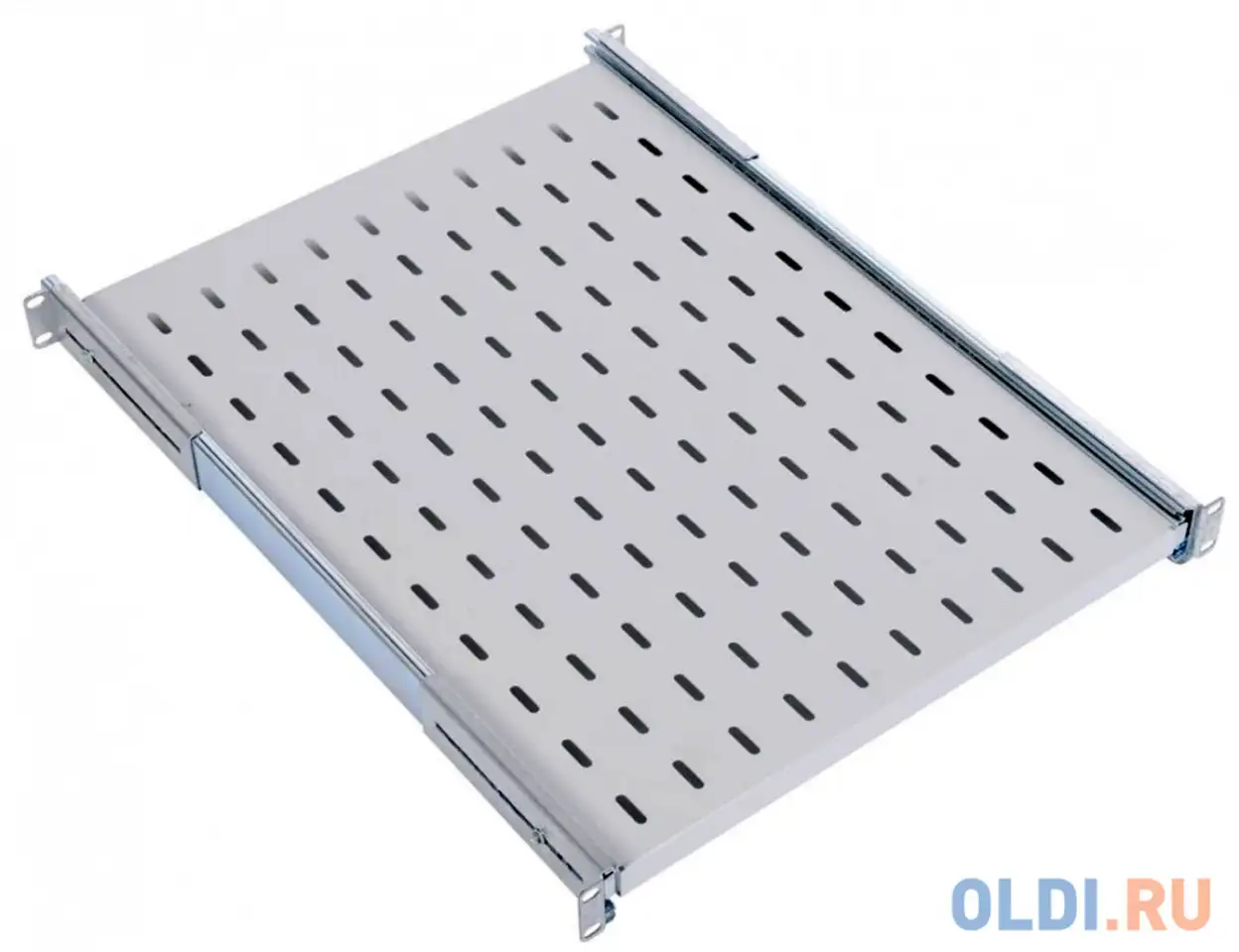 Цмо полка перфорированная выдвижная с телескопическими направляющими глубина 620 мм тсв-62, фотография 1