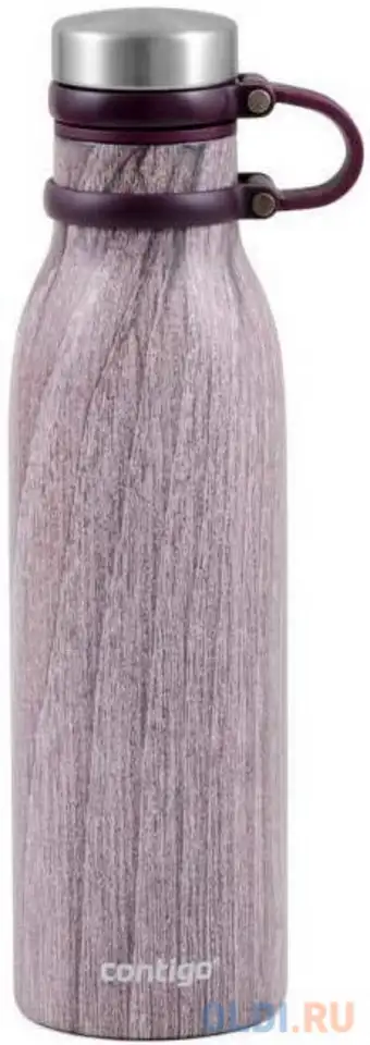 Термобутылка contigo matterhorn couture 0,59л белый коричневый, фотография 1