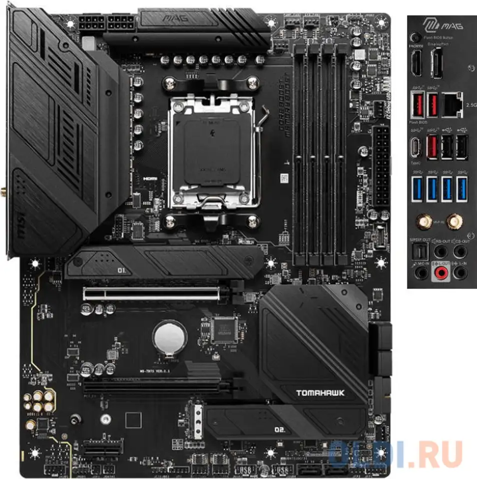 Материнская плата msi mag b650 tomahawk wifi, фотография 1