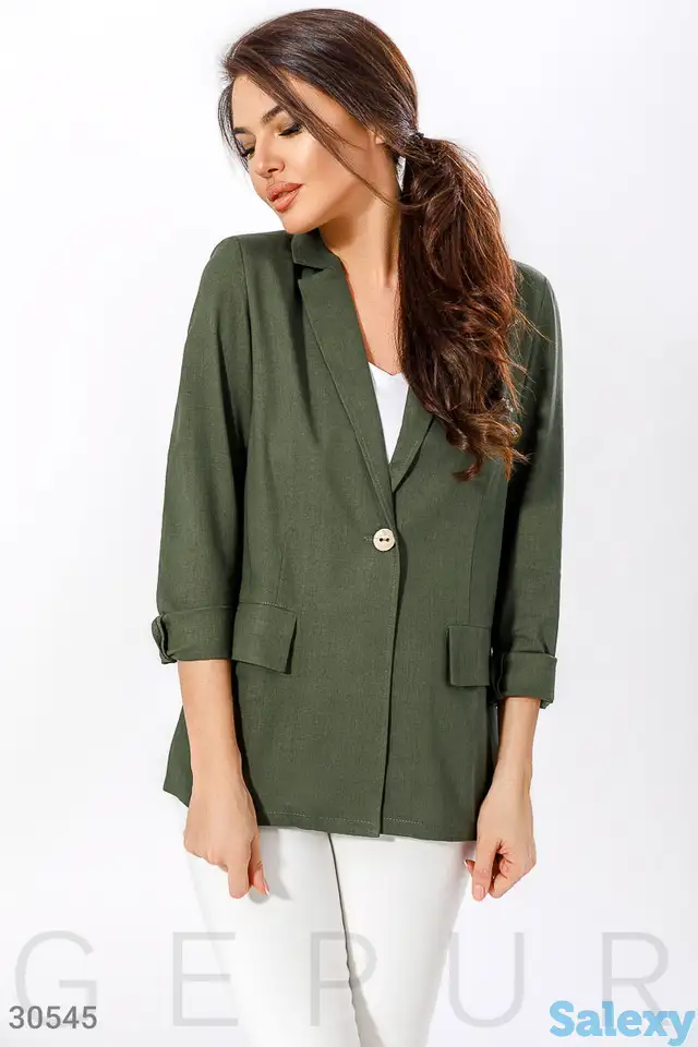 Пиджак свободного кроя, фотография 1