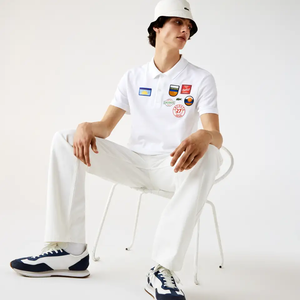 Мужское поло lacoste regular fit, фотография 1
